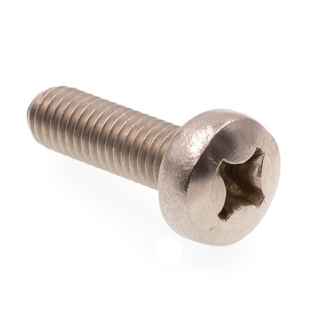 Prime-Line Machine Screw, Metric Pan Head, Phil Drive M6-1.0 X 20MM A2-70 Stainless Steel 10PK 9131593